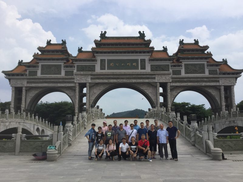 2017 excellent staff day tour in Shunde