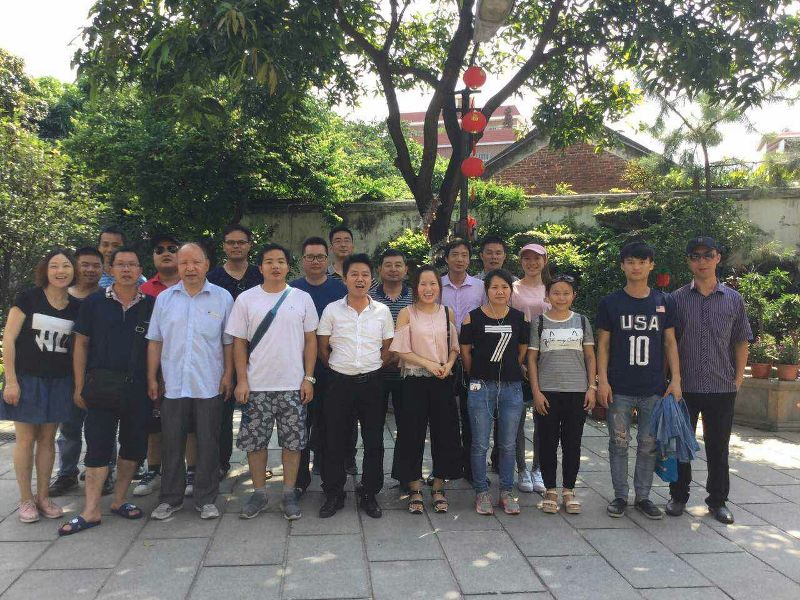2017 excellent staff day tour in Shunde