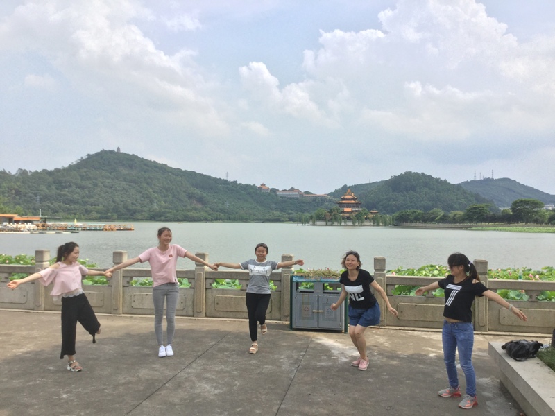 2017 excellent staff day tour in Shunde