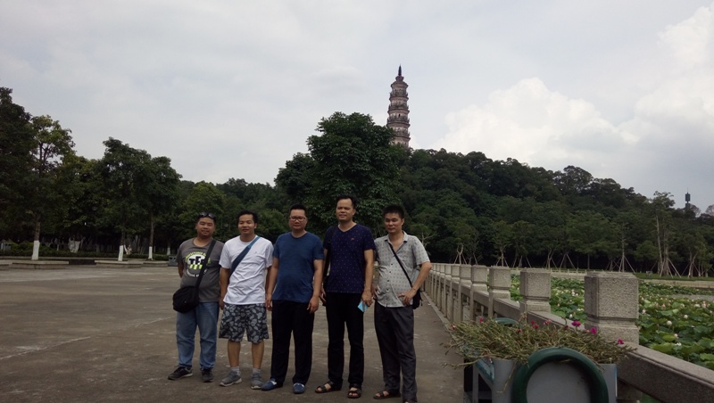 2017 excellent staff day tour in Shunde