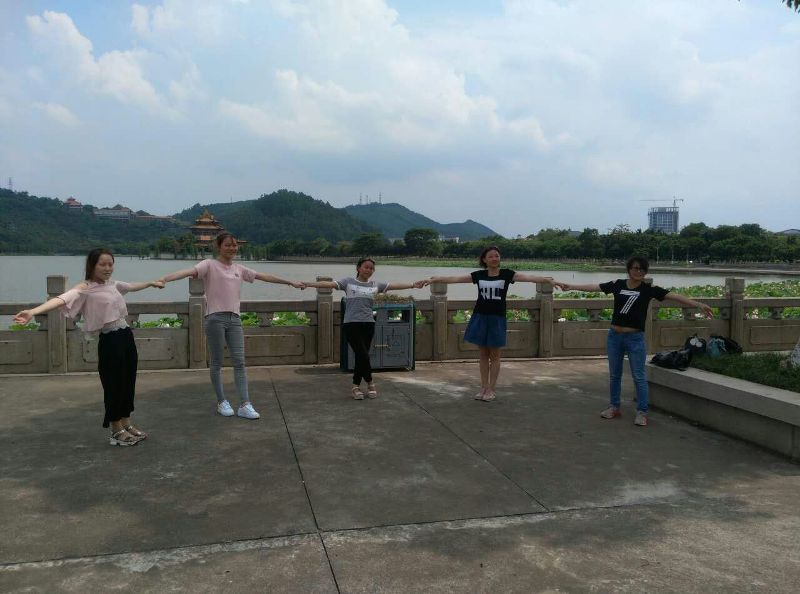 2017 excellent staff day tour in Shunde